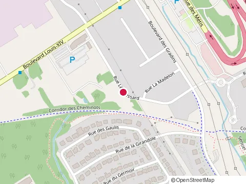 Location of Enterprises Less-Vil Inc at 7875 Rue Léo Lessard, Québec