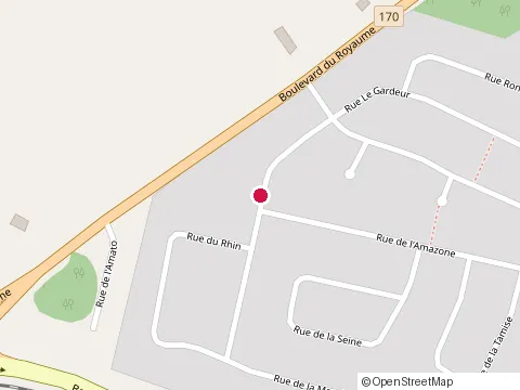 Location of Enterprises Luc Berube Inc at 4164 Royaume Blvd, Jonquière