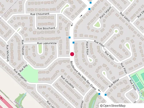 Location of Enterprises Martel Inc at 952 Bd des Mille Îles E, Sainte-Thérèse
