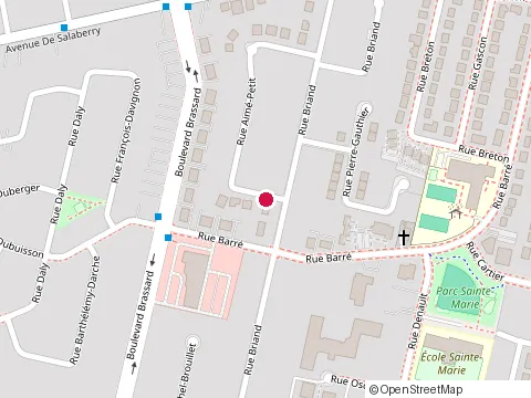 Location of Enterprises Pierre Savaria at 1136 Rue Aimé-Petit, Chambly