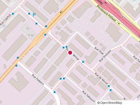 Location of Enterprises Primec Inc at 3060 Rue de Miniac, Montréal