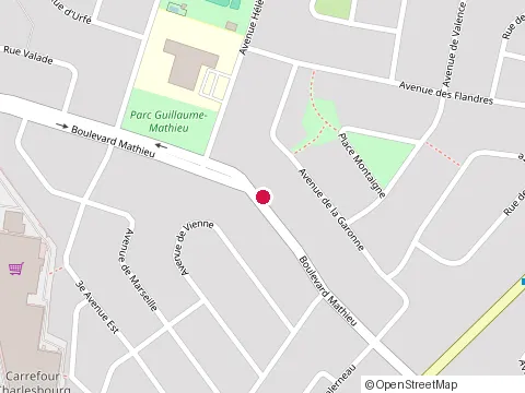 Location of Enterprises Real Bourgault at 8565 boulevard Mathieu, Québec