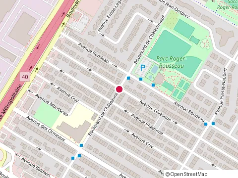Location of Enterprises Rene Lafreniere at 8918 boulevard Chateauneuf, Anjou