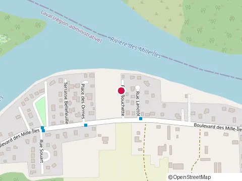 Location of Enterprises Ronald Berard Inc at 4070 Bd des Mille-Îles, Laval