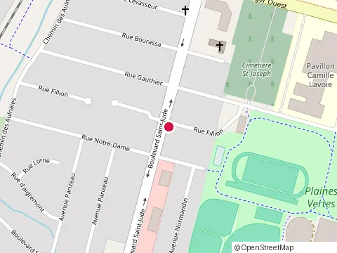 Location of Enterprises Sdb Inc at 800 Rue Fillion, Alma
