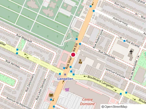 Location of Enterprises Tgi Inc at 6695 Sherbrooke St W, Montréal