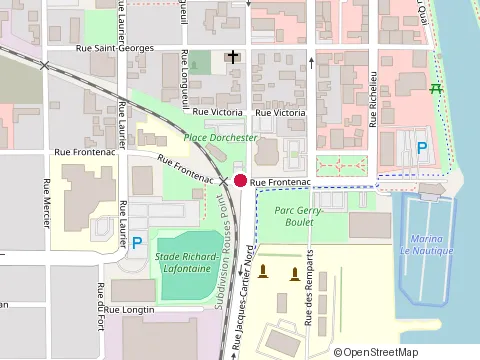 Location of Entourage Santé Mentale at 144 Rue Jacques-Cartier N, Saint-Jean-sur-Richelieu