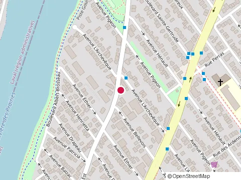 Location of Entre Parents de Montréal-Nord at 4828 Boulevard Gouin E, Montréal-Nord