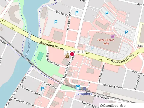 Location of Entre-Cote Riverin at 2402 Rue Saint-Dominique, Jonquière