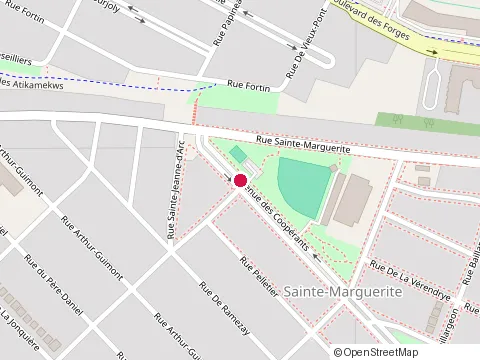 Location of Entrepot Belhumeur Syndics at 2055 avenue des Coopérants, Trois-Rivières