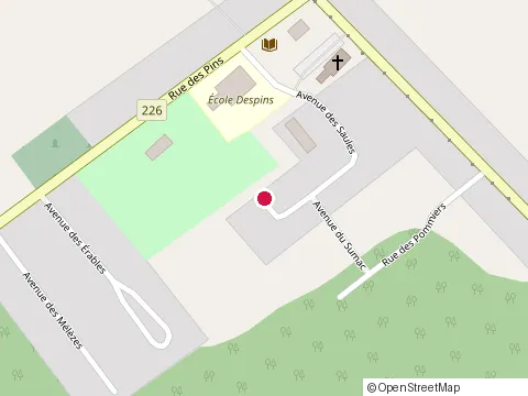 Location of Entrepreneur Bryan Bernier Inc at 6215 Rue des Frênes, Bécancour
