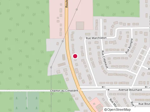 Location of Entrepreneur Electricien Danny Lamoureux at 392 route 111 Ouest, Amos