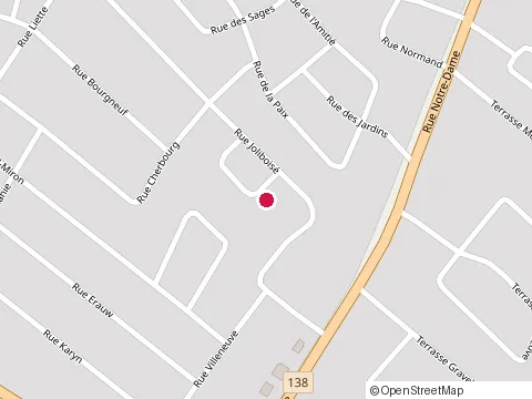 Location of Entrepreneur Electricien Yves at 15 Rue Joliboise, Lavaltrie