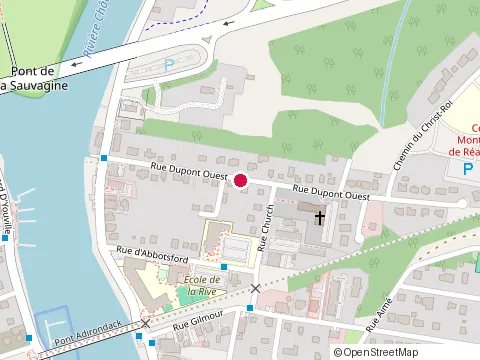 Location of Entrepreneur Ge Ne Rale T.S at 26 Rue Dupont O, Châteauguay