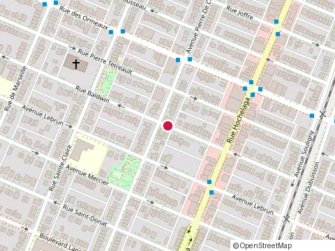 Location of Entrepreneur Jean-Luc Lavoie at 2531 Rue Baldwin, Montréal