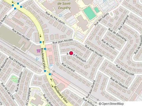 Location of Entrepreneur Peintre Aquatech at 8313  Rue de Pontmain, Saint-Léonard