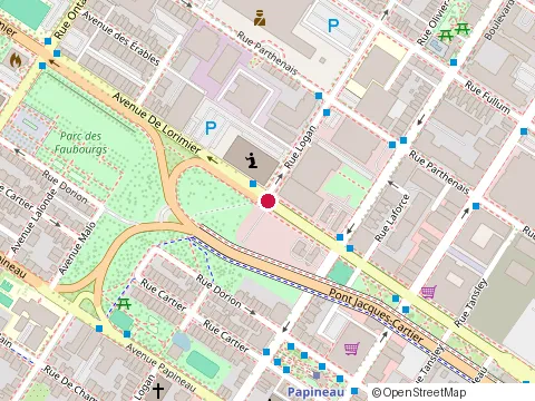 Location of Entrepreneurs de Construction Concordia Inc at 1600 avenue de Lorimier, Montréal
