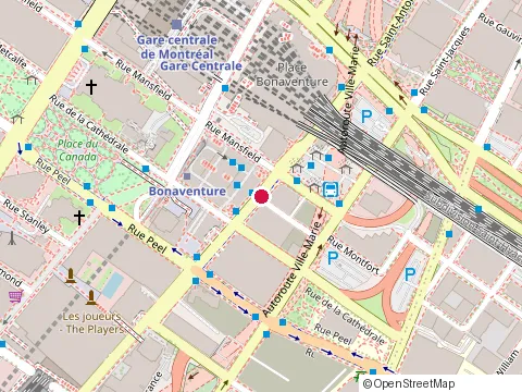 Location of Entreprise Atelka Inc at 1000 Rue Saint-Antoine O, Montréal