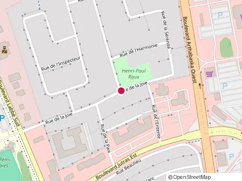 Location of Entreprise Bergeron & Fils at 30 Rue de l Amitie, Victoriaville