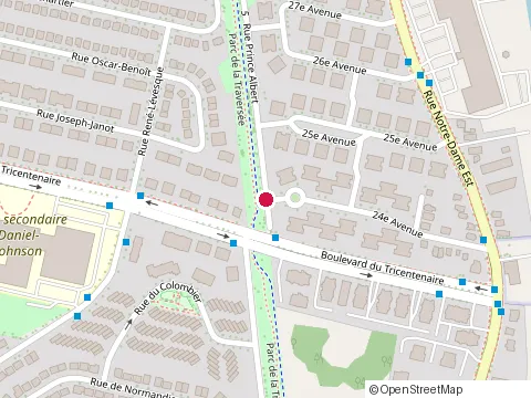 Location of Entreprise d'Électricité Durand Inc at 6243 24E Av, Montréal