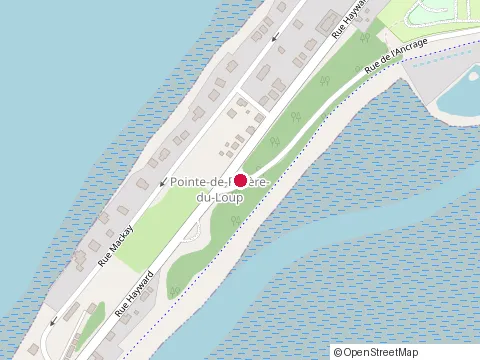 Location of Entreprise E Petigrew at 20 Rue de l'Ancrage # A, Rivière-du-Loup