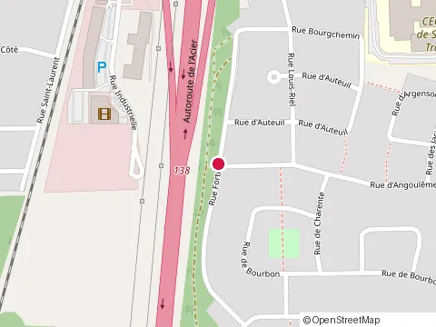Location of Entreprise Electriques C d V Inc at 2958 Rue d'Angoulême, Sorel-Tracy