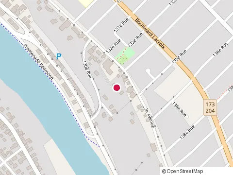 Location of Entreprise F d at 13228 2E Av, Saint-Georges