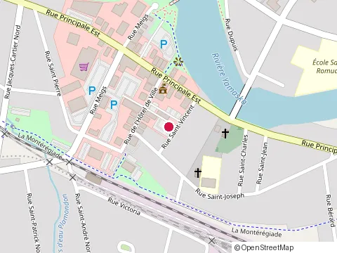 Location of Entreprise J Rainville at 1521 Rue Stevens, Farnham