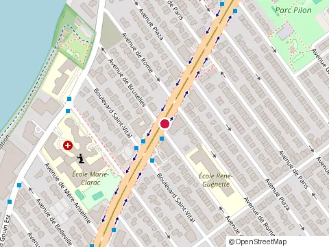 Location of Entreprise Landolso Enr at 3700 boulevard Henri-Bourassa E, Montréal