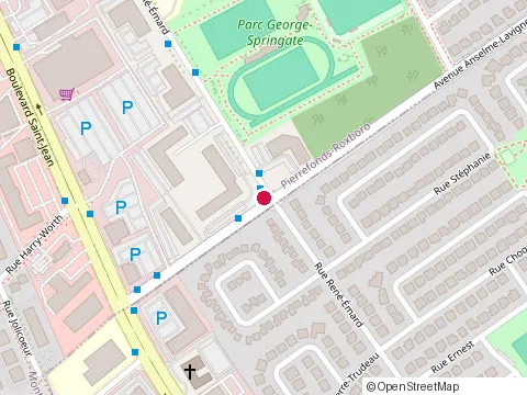 Location of Entreprise Landrew at Rue René-Émard 4700, Montréal