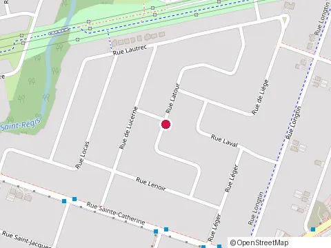 Location of Entreprise M. R. Bélanger Inc at 94 Rue Latour, Saint-Constant