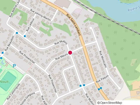 Location of Entreprise Poirrier Jonathan at 36 Rue Mullins, Sherbrooke