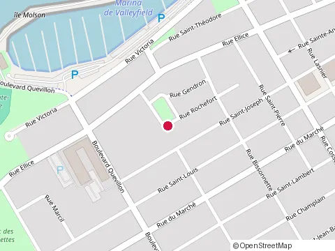 Location of Entreprise Pro Net at 21 Rue Rochefort, Salaberry-de-Valleyfield