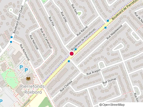 Location of Entreprise Robert Maucieri at 4952 Rue Fox, Pierrefonds