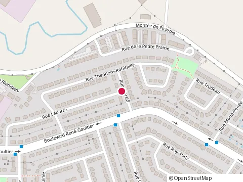 Location of Entreprise Serge Gaudette at 165 Rue Labarre, Varennes