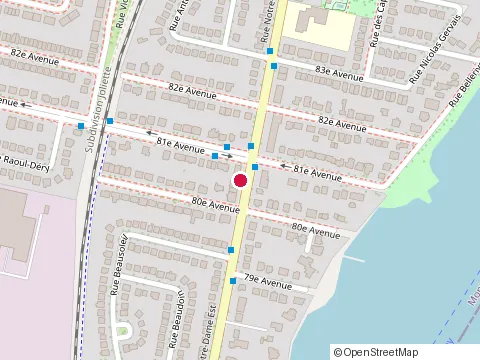 Location of Entreprise Ultime at 15541 Rue Notre-Dame E, Montréal