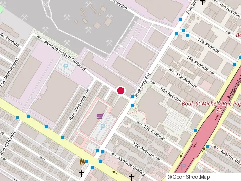Location of Entreprises A l B (les) at 3329 Rue Charles Archer, Montréal