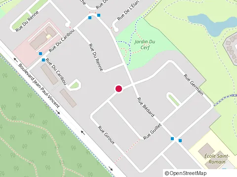 Location of Entreprises Alain Labrecque Inc (les) at 1861 Rue Giroux, Longueuil