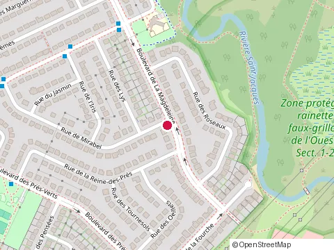 Location of Entreprises Alain Masse Inc at 880 boulevard de la Magdeleine, La Prairie