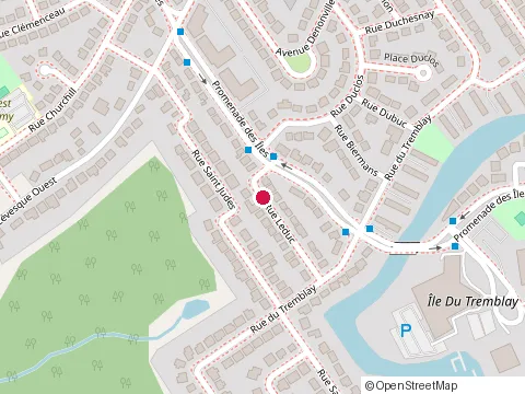 Location of Entreprises Armand Patry Inc at 119 Rue Leduc, Laval