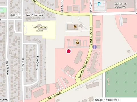 Location of Entreprises Canadiennes d'Auto Ltée at 1620 3E Avenue, Val-d'Or