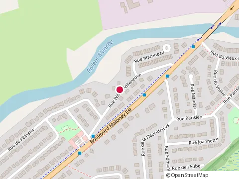 Location of Entreprises Couture & Mongeon, les at 1605 Rue Wilfrid-Villeneuve, Gatineau