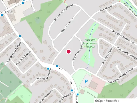 Emplacement de Entreprises d'Électricité Rodrigue Brochu Inc au 4 Rue Massé, Lévis