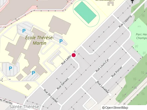 Location of Entreprises Denis Belanger at 806 Rue Ladouceur, Joliette