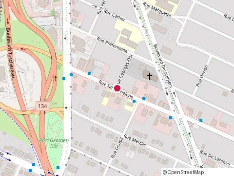 Location of Entreprises Gdl at 431 Rue Sainte-Hélène, Longueuil