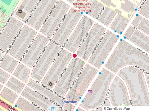 Location of Entreprises Gf Pro at 4820 Rue Fulton, Montréal