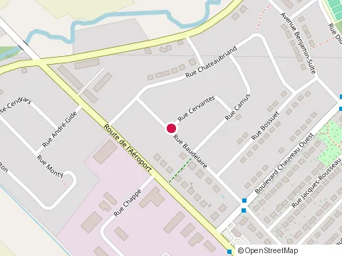 Location of Entreprises Gonet B G Inc at 1580 Rue Cervantes, Québec