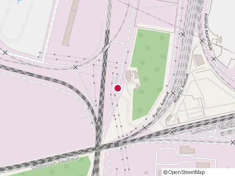 Location of Entreprises J at 2330 Rue Norman, Lachine