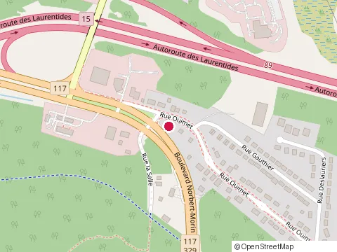 Location of Entreprises J Clark Inc at 141 Rue Notre Dame, Sainte-Agathe-des-Monts