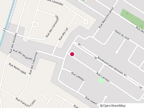 Location of Entreprises Jf at 60 Rue Carmen, Lavaltrie